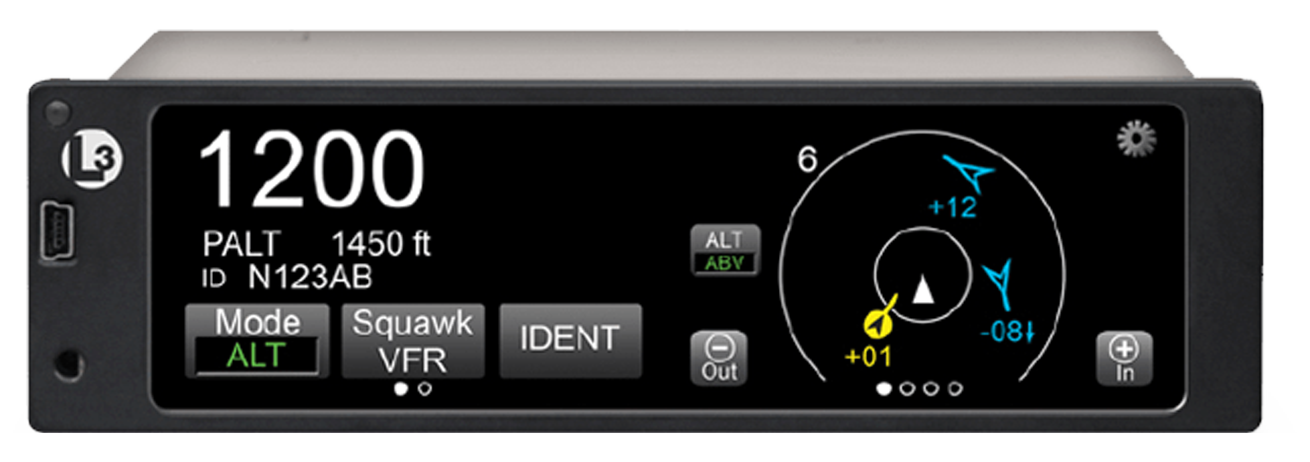 Lynx NGT9000 ADS-B IN/OUT